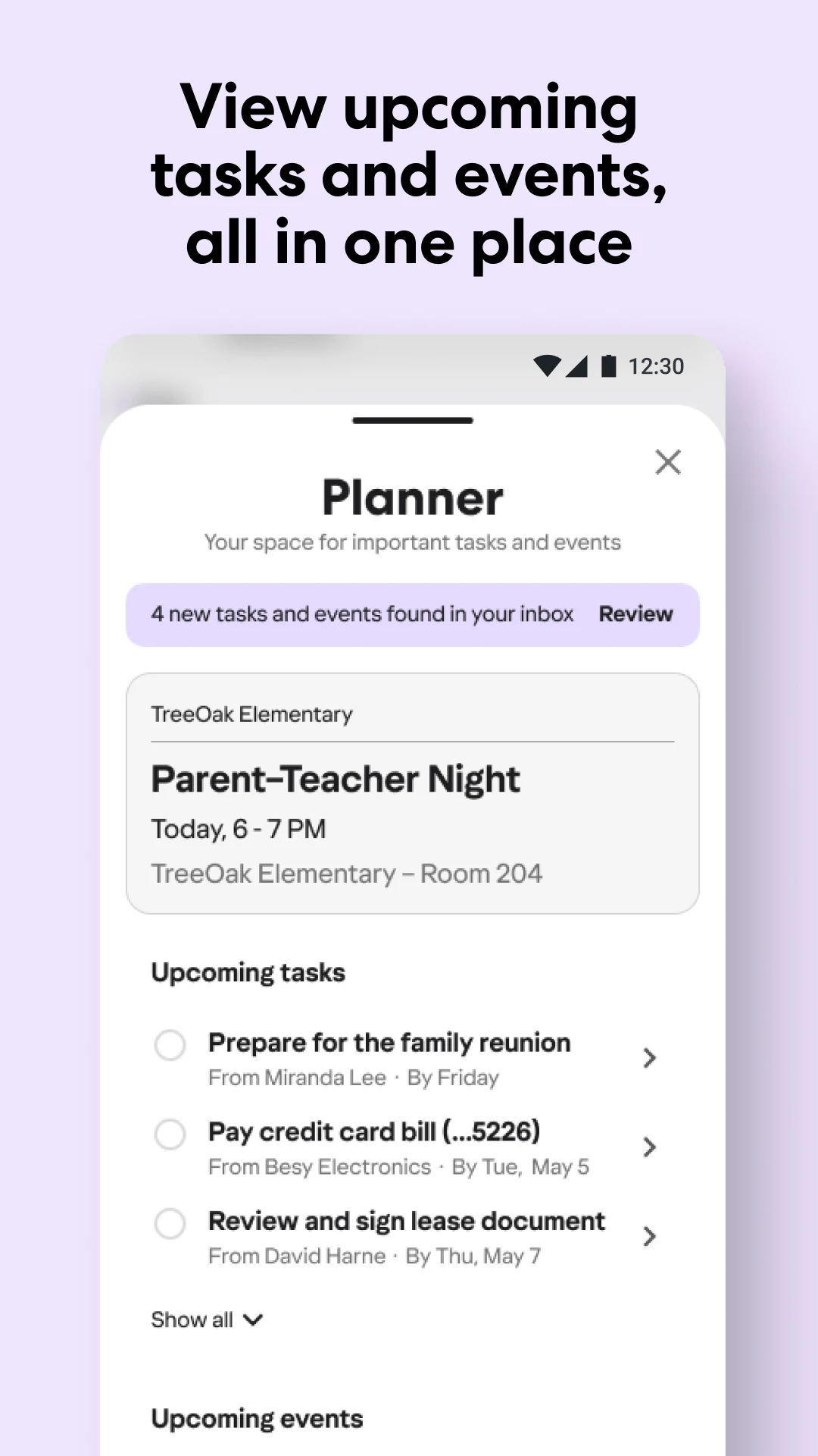 Yahoo Mail: Email & Planner screenshot